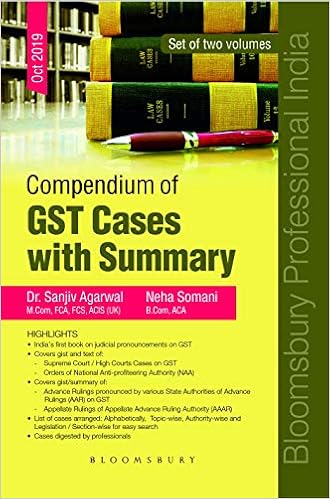 Compendium of GST Cases with Summary