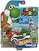 2016 Hot Wheels Set of 6 Super Mario 1/64 Character Cars Collectible Die Cast Toy Car Models