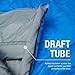 Mummy Sleeping Bag with Compression Sack for 3-4 Season - Lightweight, Water Resistant & Warm for Camping, Hiking, Fishing, Traveling and Outdoors