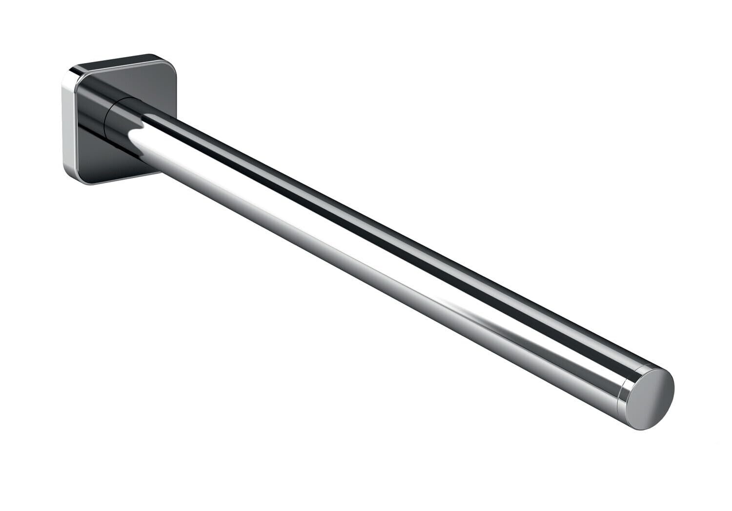 Emco 8104108 Trend Towel Rack, 1 Arm, Rigid, 310 Mm, Chrome, 025000131