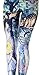 QZUnique Women's Cheshire Cat Princess Printed ElasticTights Leggings,Cheshire Cat,One Size