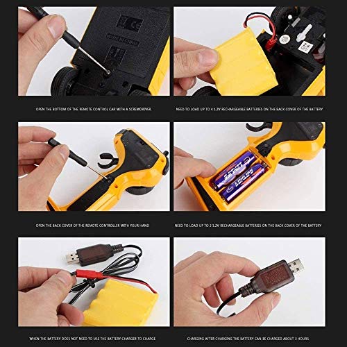 wangch RC ELECTRY Engineering Fahrzeug Modell Kinder Spielzeug Auto Elektrorlader Auto Fernbedienung Müllwagen Modell… – Bild 6
