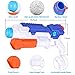 PEFECEVE Water Gun Blaster for Kids, 2 Pack 800 CC Capacity 40Ft Long Range Squirt Guns for Adults, Pool Toys for Teens Swimming Beach Sand Water Fighting Air Cannon Toy