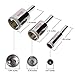 Diamond Dust Drill Attachment Capable Of Drilling 1/2 inches 3/4 inches and 1 inch Hole Ideal For Ceramic Tile Glass Rock Granite Cement Wood Porcelain Set of 3