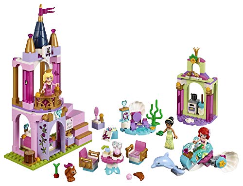 LEGO Disney Aurora, Ariel and Tiana's Royal Celebration 41162 Building Kit, 2019 (282 Pieces) - //coolthings.us