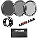 Neewer for DJI Phantom 3 Standard, 37MM Filter Kit: (3)Filters(CPL / ND4 / ND8)+(1)Filter Adapter+(1)Lens Cleaning Pen,Not for DJI Phantom 3 Professional & Advanced