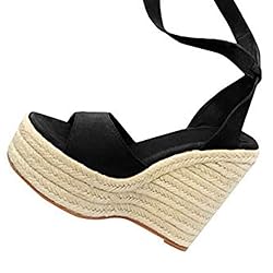 Gibobby Platform Sandals Espadrille Women’s