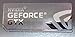 NVIDIA GEFORCE GTX Polished Metal Sticker 15mm x 35mm [829]