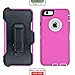 AlphaCell Phone Case Compatible with iPhone 6 / 6S (Pink - White)