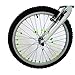 TRIXES Bicycle Spoke Beads Multicolour Bicycle Wheel Clip on Beads Bicycle Decoration Approx. 72 Pack
