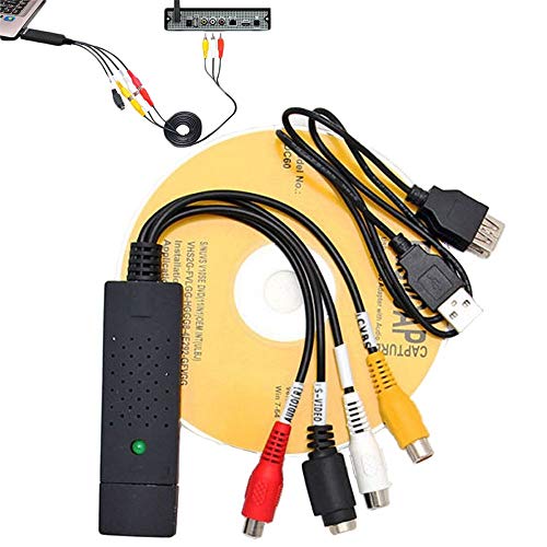 Genenic USB 2.0 Audio Video VHS to DVD PC Converter Capture Card Adapter Win 7 8 64 32 B - Thumbnail 2