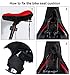 Zacro Gel Bike Seat Cover- Extra Soft Gel Bicycle Seat - Bike Saddle Cushion with Water&Dust Resistant Cover