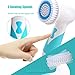 Facial Brush,Waterproof Facial Cleansing Spin Brush Set Body and Face Scrubber Microdermabrasion Exfoliator Brush for Deep Pore Cleansing,Removes Blackheads,Dark Spots and Acne Scars