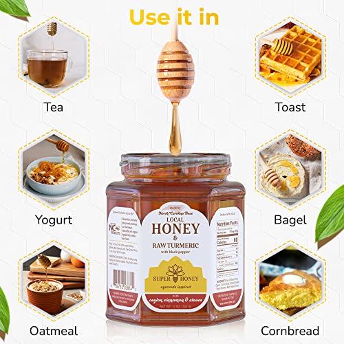 Super Honey North Carolina Honey Honey with Turmeric Ceylon