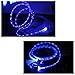 OsyTech iPhone Charger Cable 3 foot Charging Cord Led Lights Durable Lightening Data Sync for iPhone 8 7S 6S Plus 5 Se iPad Mini Air Pro iPod (iOS, 1 Pack)