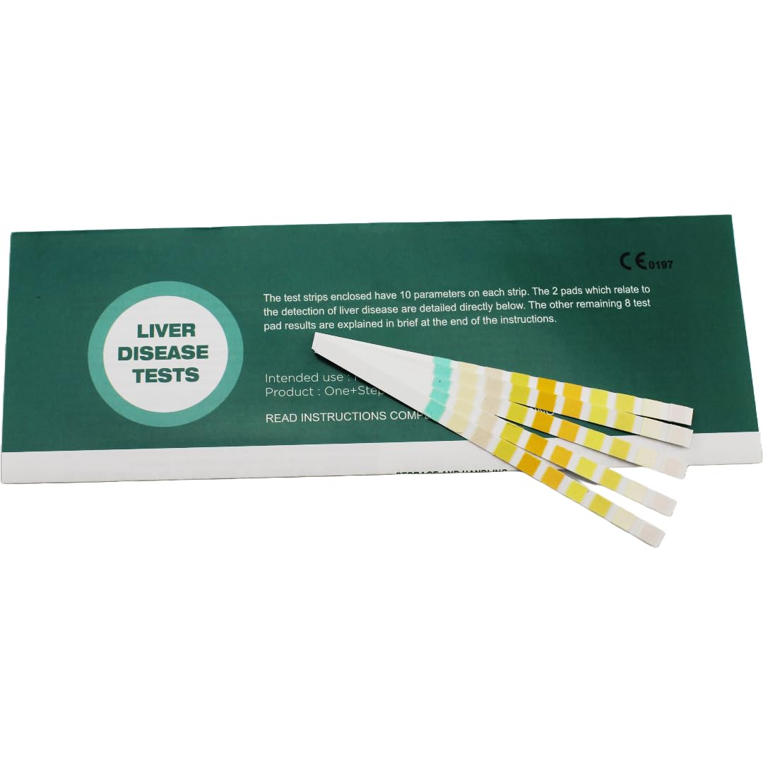 5 x Home Liver Disease Function Urine Health Check Tests