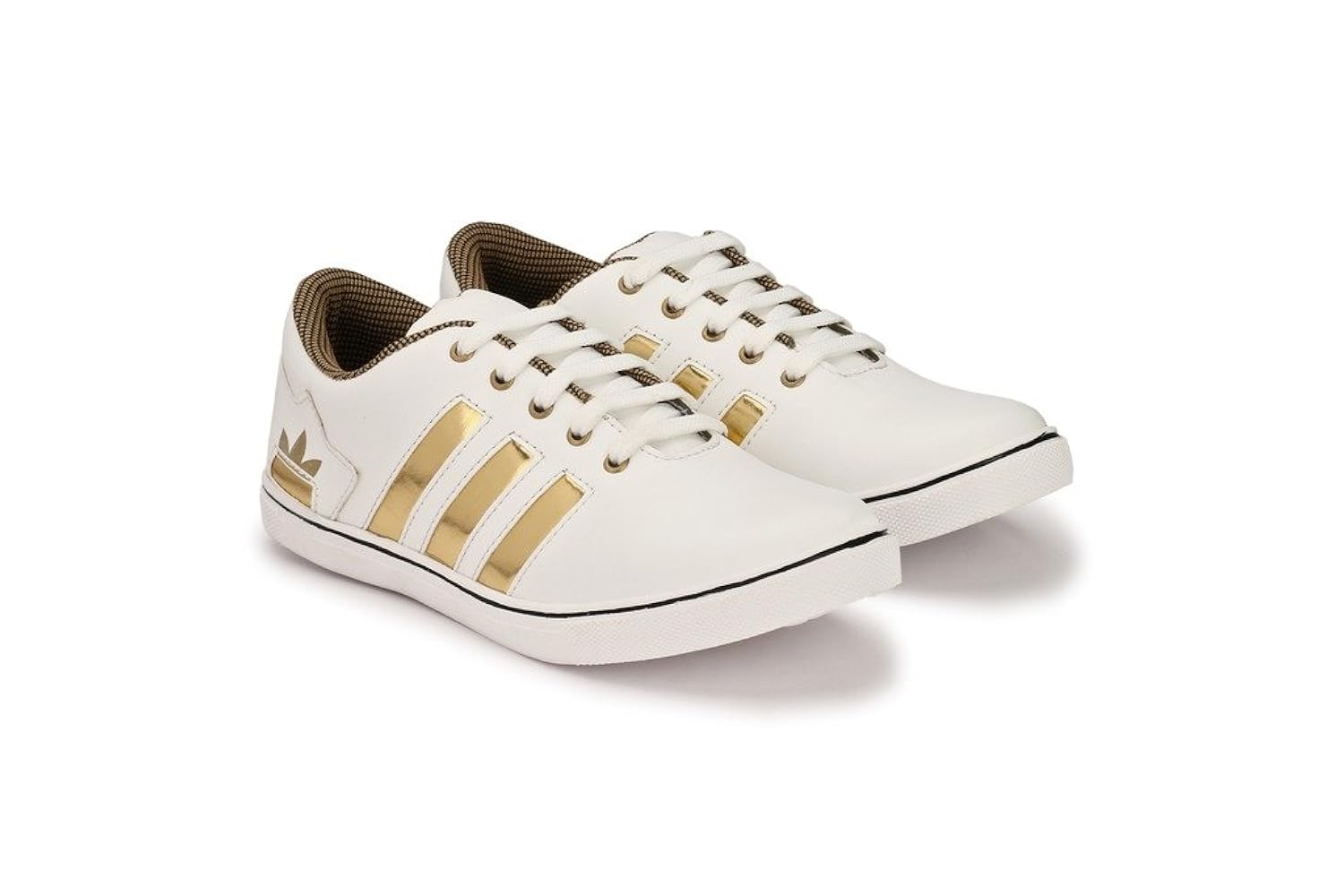 big fox new white synthetic leather casual sneaker