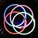 USB Rechargeable LED Necklace, Lighted Up Necklace Party Favors, Great for Birthday Party Outdoor Activities by IllumiFun - Blue