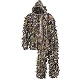 Swedteam North Mountain Gear Ghillie Suit for Men - Leafy Camo Suit Super Natural Camo - Camouflage Jacket - Camo Pants (Large)