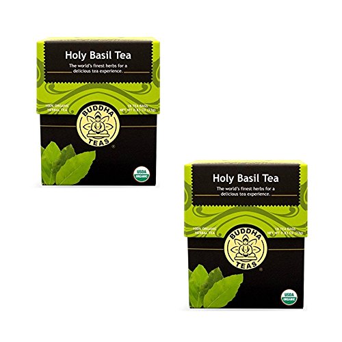 Organic holy basil tea - kosher, caffeine free, gmo-fre…