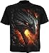 Spiral - Mens - ROCK GUARDIAN - T-Shirt Black