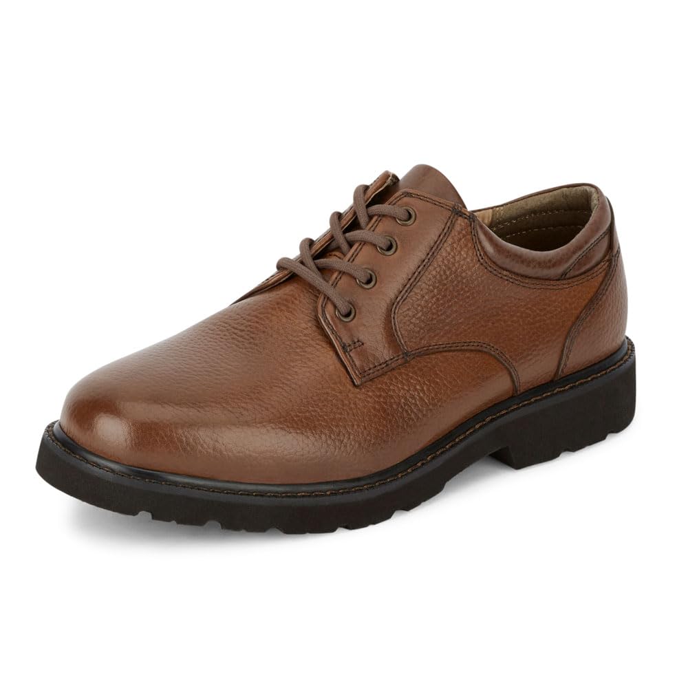 Dockers Men's Shelter Oxford, Dark Tan, 8.5