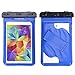 Universal Waterproof Case, MoKo [2-Pack] Dry Bag Pouch for iPad Mini 4/3/2, Samsung Tab 5/4/3, Galaxy Note 8, Tab E/Tab A 8.0, LG G Pad III 8.0, Google Nexus 7(FHD) & More Up to 8.3