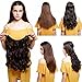 2-5 Daystensions 20 inches Curly Straight Full Hg Necret Fish LinT904-B blonde)