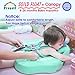 Preself 2020 Newest Baby Safety Solid Float with Stabilizer & UPF 50+ UV Sun Protection Canopy, Mambobaby Non-Inflatable Swim Ring, Infant Swimming Trainer…