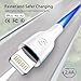 Syncwire iPhone Charger Lightning Cable - 3.3Ft [Apple Mfi Certified] Fast Charging & Syncing Apple Charger Cord for iPhone 11 XS Max XR X 8 Plus 7 Plus 6S 6 Plus Se 5, iPad iPod - White