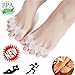Toe Separators, Toe Stretchers, Toe Separators Stretchers, Gel Rubber Silicone Toe Spacers, Hammer Straighten Correct Bunion Pain Toe, Shoe Stretcher House Shoes for Women and Men