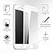 iPhone 6/6S Screen Protector [Front And Back],D&P Edge to Edge/Full Cover tempered glass screen protector For Iphone 6S [White]+ One anti fingerprint film for back side--3D Touch Compatible