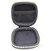 Jeecoo Square Shaped Carrying Hard Case Storage Bag for MP3/4 Sports Bluetooth Headphones Earbuds with Mesh Pocket, Zipper Enclosure, Durable Top Quanlity PU Leather
