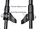 LotFancy Hiking Trekking Poles Ultralight Walking Sticks for Men Women, Tungsten Steel Spike Tip, Extra Rubber Tips Baskets Included (Pack of 2, Purple)