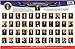 brainymats - Kids Educational Placemat - (US Presidents) -Double Sided -Washable -Made in the USA