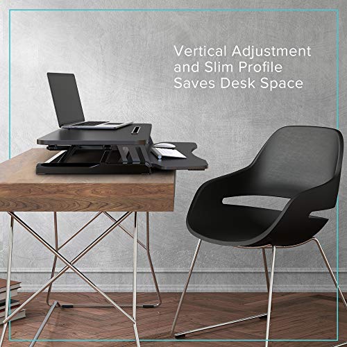 Buy RIF6 Adjustable Height Standing Desk Converter 32 Inch Wide 