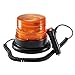 Amber Led Strobe Beacon Light, Emergency Magnetic Strobe Flashing Warning Beacon Light for Cars Truck Vehicle