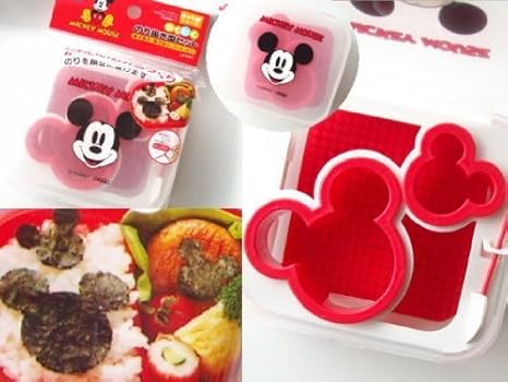 Amazon Mickey Mouse わくわくのり抜き型セット Lknn1 弁当デコレーション用品 オンライン通販