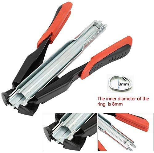 Pinza Per Gabbie Con 2500 Clip A C - Strumento Per Fissaggio Recinzioni E Gabbie Animali - Foto 9