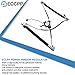 Power Window Lift Regulator on Front Right Passengers Side with Motor Assembly Replacement for 2001-2003 Chrysler Town and Country 2004-2007 Dodge Caravan/Grand Caravan