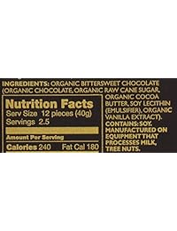 Verde y Negro de Dark Chocolate Orgánico, 70% cacao, 3,5 oz