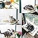 Cat Window Perch Cat Hammock Bed Window Seat with Durable Heavy Duty Suction Cups Cat Bed Holdsup to 50Lbs (Extra 2 Suction Cups) Pet Resting Seat Mount onto Window for Space Saving Sunba (Beige)