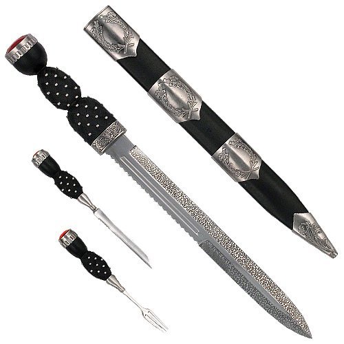 The Regimental Scottish Dirk Dagger Trousse Short Sword