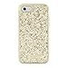kate spade new york Glitter Case with Bumper for iPhone 7 - Exposed Glitter Gold/Gold