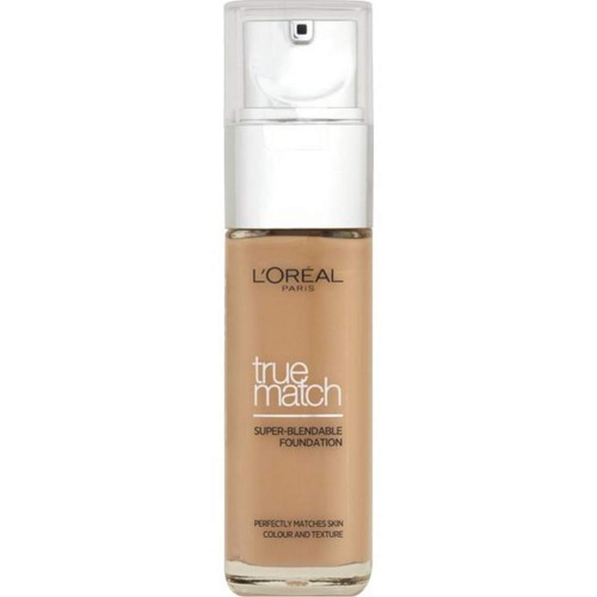L'Oreal Paris True Match Foundation - 30 ml, Golden Amber (Number W7)