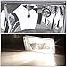 Auto Dynasty Fog Lights Compatible with 07-15 Chevy Silverado/07-13 Chevy Avalanche/07-17 Chevy Tahoe/07-14 Chevy Suburban/07-15 GMC Sierra/07-08 Cadillac Escalade, Driver and Passenger Side, Clear