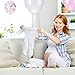 30 Pieces 12 Inches Pink Confetti Balloons Latex Balloons for Girl Baby Shower Wedding Birthday Party Decoration