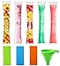 150 Pcs Popsicle Bags for Diy Ice Popsicle, Ice Pop Bags for Ice Cream Candy Yogurt Tubes for Kids Healthy Snacks