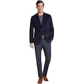 Tommy Hilfiger Mens Modern fit Cotton Corduroy Sport Coat Blazer 42 S Navy Blue