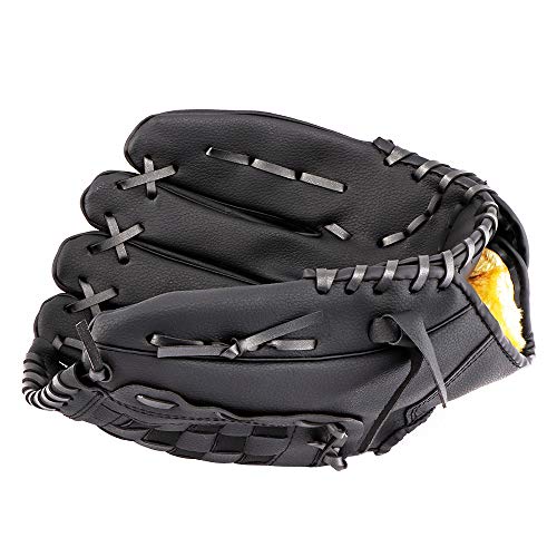 image for Portzon Baseball Gloves, Baseball Mitts Pitcher, Left Hand Baseball Le